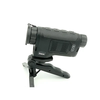 Câmera de escopo térmico infravermelho com gravação a bordo, monocular, visão noturna, equipamento de caça ao ar livre